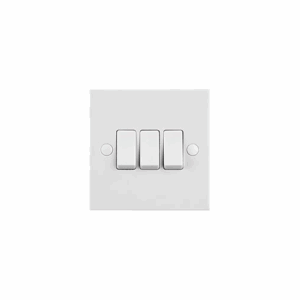 Saxby Electrical Square Edge 10ax 3g 2-way Switch