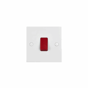 Saxby Electrical Square Edge 45a 1g Dp Switch