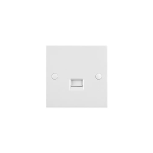 Saxby Electrical Square Edge Telephone Master Socket