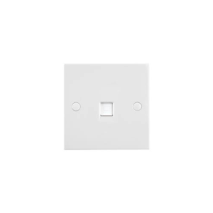 Saxby Electrical Square Edge Rj45 Data Socket