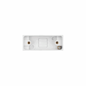 Saxby Electrical Square Edge Single 16mm Architrave Patress Box
