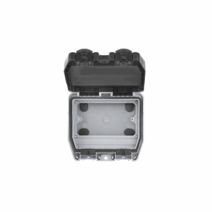 Saxby Electrical Weatherproof 2g Empty Enclosure