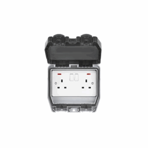 Saxby Electrical Weatherproof 13a 2g Dp Switched Socket