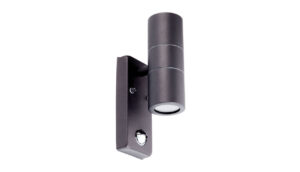 Timeguard Up/Down Wall Light PIR IP44 BK (201)