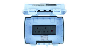 Timeguard Outdoor Multi Connector Box Twin Gang IP55