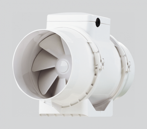 Xpelair XIMX 100T Inline Mixed Flow Fan Timer (White)
