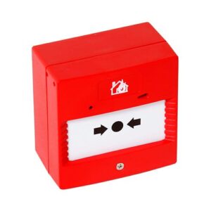 Fike Twinflex Manual Call Point - Includes cover (Red)