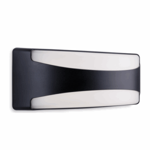 Firstlight Santos LED Resin Wall Light Black