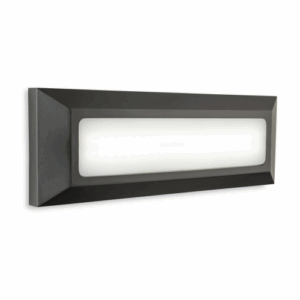 Firstlight Shine LED Resin Wall & Step Light Graphite