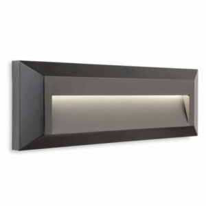 Firstlight Shine LED Resin Wall & Step Light Graphite