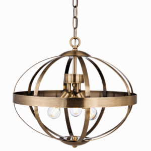 Firstlight Healey Pendant Antique Brass