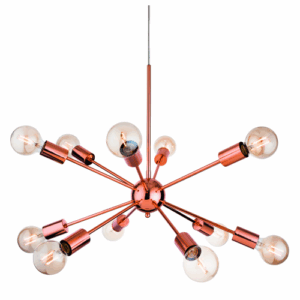 Firstlight Alfa 12 Light Fitting Copper