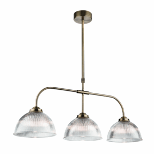 Firstlight Ashford 3 Light Pendant Antique Brass
