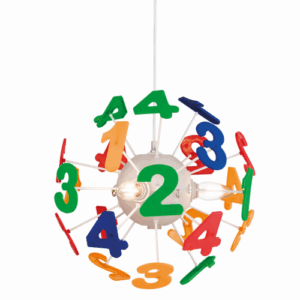 Firstlight Numbers Pendant Multicolour