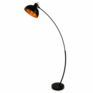 Firstlight Lotus Floor Lamp Black