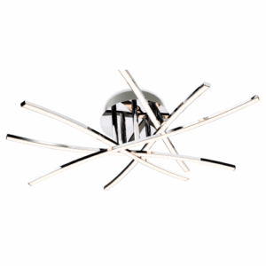 Firstlight Caprice LED Flush Ceiling Fitting Chrome