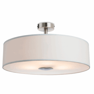 Firstlight Madison Semi Flush Ceiling Fitting Cream,Taupe