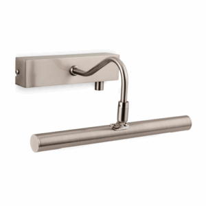 Firstlight LED Picture Light c/w Dimmer Switch 280mm Brushed Steel