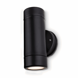 Firstlight Ravel LED Resin 2 Light Wall Black