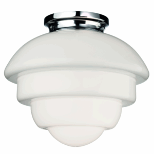 Firstlight Art Deco Flush Ceiling Fitting Chrome