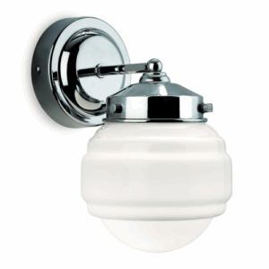 Firstlight Art Deco Wall Light Chrome