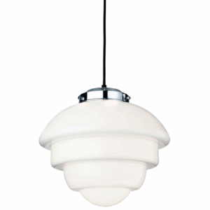 Firstlight Art Deco Pendant Chrome