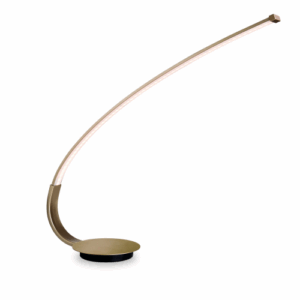 Firstlight Arco LED Table Lamp Champagne Gold