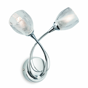 Firstlight Henley 2 Light Wall Chrome
