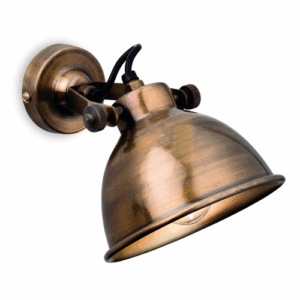 Firstlight Mantis Wall Light Antique Brass