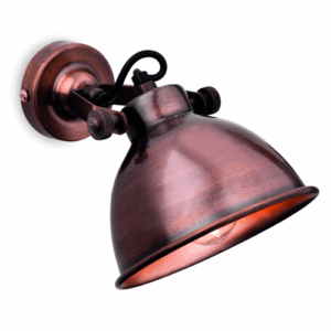 Firstlight Mantis Wall Light Antique Copper