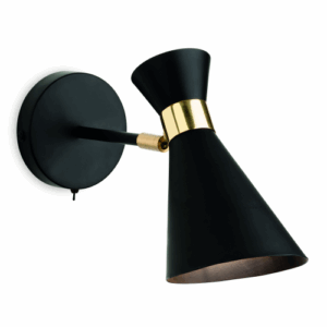 Firstlight Ohio Wall Light Black