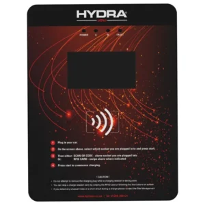 Hydra Jovi 22kW Dual Commercial EV Charger HJ-22-SO-BLK