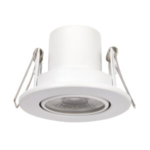 Saxby ShieldECO 500 Fire Rated Tilt Downlight CCT Dimmable