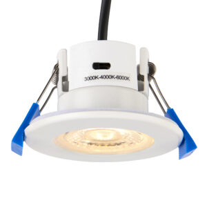 Saxby ShieldECO CCT Fire Rated 5W Downlight IP65