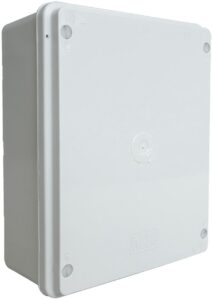 Eterna Grey Plastic Adaptable Box 160X200x80mm