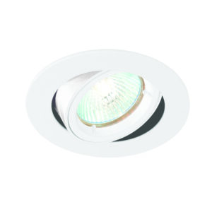 Saxby Cast Recessed GU10 Downlight Tilt 50W