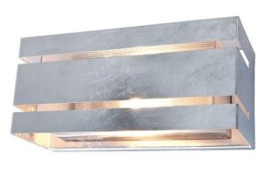 Lutec Vidar Outdoor Wall Light E27 Galvanized