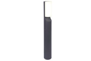 Lutec Bati IP44 Integrated LED 13W 4000K Bollard Light Dark Grey