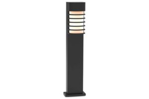 Lutec Fulton Outdoor Bollard Light E27 Black