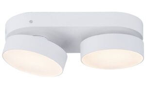 Lutec Stanos IP20 Integrated 13.6W CCT LED Indoor Ceiling White