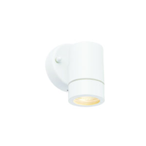 Saxby Palin 1lt Dimmable Wall Light IP44 7W GU10