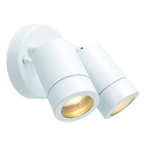 Saxby Palin 2lt Dimmable IP44 Spotlight 2x7W GU10