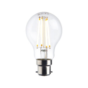 Saxby B22 LED filament GLS dimmable 8W