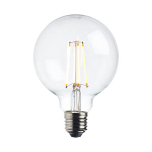 Saxby E27 LED filament globe dimmable 95mm 7W