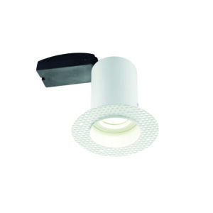 Saxby Ravel Plaster-in Fire Rated Downlight GU10