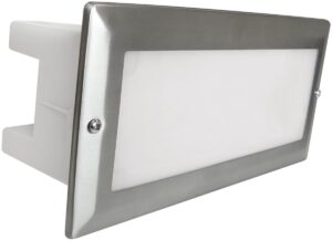 Eterna LED Bricklight With Stainless Steel Frame