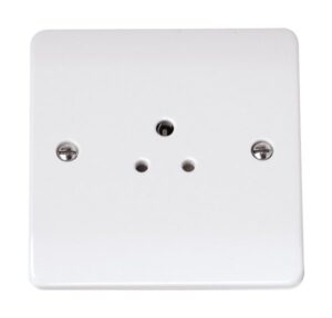 Click Curva 2A Round Pin Socket Outlet