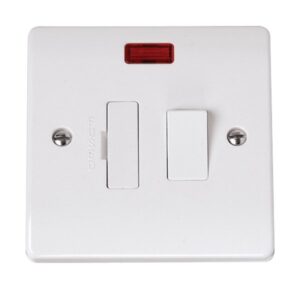 Click Curva 13A Dp Switched Fused Connection Unit With Neon
