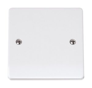 Click Curva 1 Gang Blank Plate