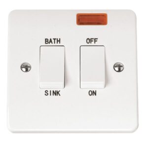 Click Mode 20A Dp Sink Bath Switch With Neon